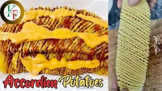 Accordion Potatoes | How To Make Accordion Potatoes | Crispy Potato Chips New Style