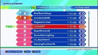 [Sonic Origins CD] Accidentally getting Top 5 Leaderboard with Tails on SSW 3