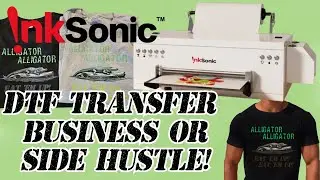 InkSonic C13A DTF Printer Tutorial  Design, Print & Press for Profit with RIP Software!