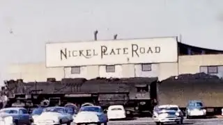Nickel Plate Railroad in Bellevue, Ohio in 1960