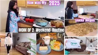 My Productive Weekend Routine in America 🇺🇸 | MOM OF 2 Daily Routine Last Vlog of 2025| IUGA brand👖