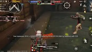 #pubgmobile RDX Gaming pubg mobile gun game ending last kill 2