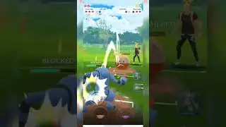 Toxicroak defeats opponent's whole team in Hisui Cup #pokemon #pokemongo #gobattleleague #gaming