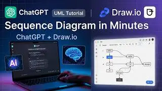 How to Create Sequence Diagram Using Chatgpt + Draw io