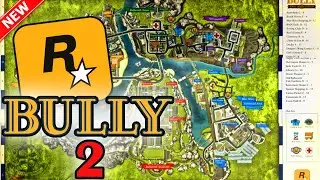 Rockstar's Bully 2 Gameplay Screenshots Found! New Map, Online Mode & More!? (Bully 2)