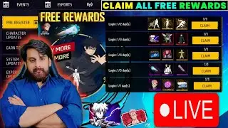 1vs 1 Live 🔴GOT JUJUTSU KAISEN EVENT ALL REWARDS FREE🔥😱 🔔 Garena Free Fire 😱 #freefire