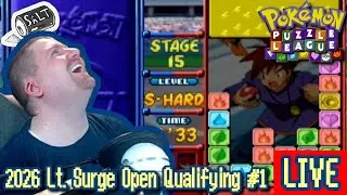 Friday Night Salt Mines: Lt. Surge is the Worst Gym Leader Edition [Pok&eacute;mon Puzzle League Speedruns]