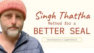 Better respirator seal for a beard: The Singh Thattha method