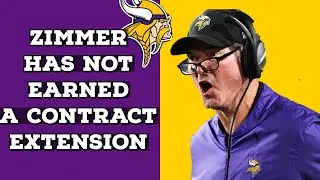 Zimmer Has Not Earned A Contract Extension