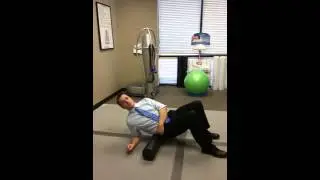 Southlake Chiropractor Shows How to Foam Roll Lower Back