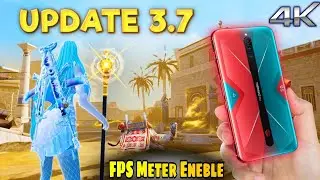 NEW UPDATE 3.7 🔥| REDMAGIC 5G FPS METER ENEBLE | HOTDROP TEST GAMEPLAY