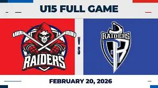 Grand River Raiders vs London Raiders | U15 - Feb 20 2026