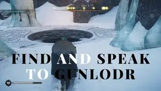 Assassin's Creed Valhalla - A Feast to Remember - Find and speak to Gunlodr (Jotunheim)