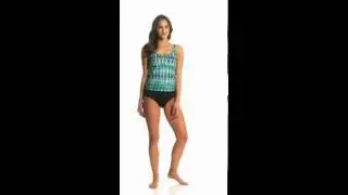 Ceeb Everglades Classic Tankini Top | SwimOutlet.com