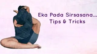 Eka Pada Sirsasana  #teaching #yoga
