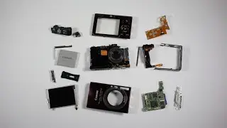 How to take apart a Canon // Stop-motion Animation