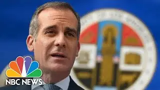 LA Mayor Eric Garcetti gives coronavirus update| NBC News