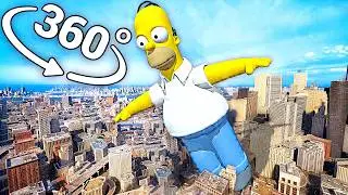 roblox you vs homer - City in 360&deg; Video | VR / 8K | you vs homer ritual song meme