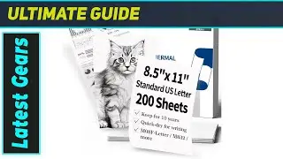 Best US Letter Thermal Paper? Phomemo & Brother Compatible!