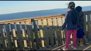 Ten Mile Point Lookout at Georgian Bay, ON