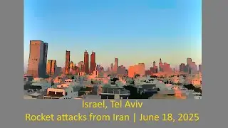 Israel, Tel Aviv | Missile attacks from Iran | June 18, 2025