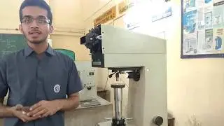 Vicker's hardness test