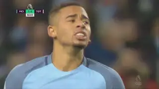 Gabriel Jesus vs Tottenham Hotspur DEBUT (21/01/2017) HD 1080i