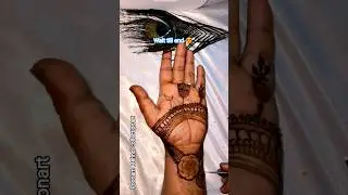 Simple and easy full hand bridalmehndidesign latest mehndi design #mehndi​#hennadesign​ #viralshort​