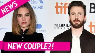 Chris Evans and Lily James Spark Dating Rumors