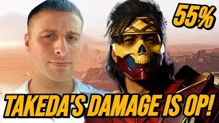 THESE 50% TAKEDA COMBO'S ARE OP!: MORTAL KOMBAT 1! (TAKEDA X JANET CAGE GAMEPLAY)