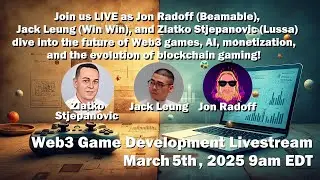 Web3 Game Development Livestream