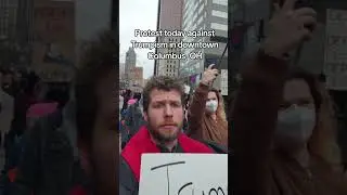 Marching through the streets #50501 #resistance #trump #protest #progressivechristian #politics