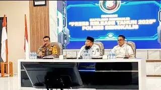 POLRES BENGKALIS RILIS AKHIR TAHUN 2025