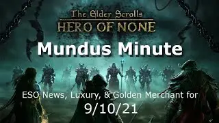 ESO Mundus Minute 9/10/21 - Trivium #ESORocksOut Giveaway Event!