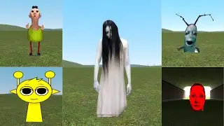HI I'M KAYAKO HAMOOD HABIBI PILAOBAN SPRUNKI YELLOW AND SELENERED ALL GMOD BOTS#Gmod #Nextbot #Meme