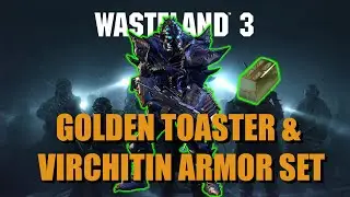 Wasteland 3 - How to get the GOLDEN TOASTER PET & VIRCHITIN ARMOR SET