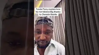 How I met Wizkid Tunde Perry please subscribe