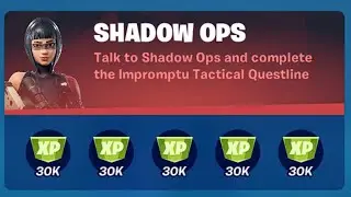 Shadow Ops All Quests - How to complete the Impromptu Tactical Questline in Fortnite