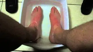Relieve foot pain, foot numbness, foot cramping & poor circulation using a MgSO4 foot bath