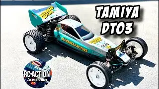 Tamiya DT-03 BlockHead Edition First Look & Run Video With Tamiya Hop Ups! Thank You RC Elf