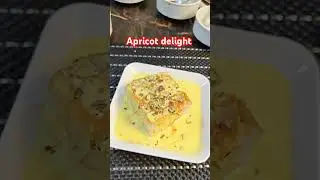 Apricot delight desert #shorts #trending #apricotdessert #desert #sweet #apricots #yummy
