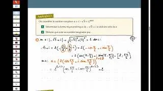 Formule de Moivre Calcul des puissances  d'un complexe  [Les nombres complexes ]