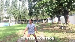 Basic Skills of Forehand and Backhand Grip & Service (Badminton) | CYRIL DAAL