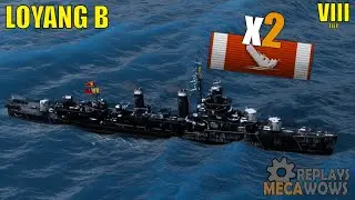 Not So Sneaky Loyang Barely Won the Game! | World of Warships Gameplay