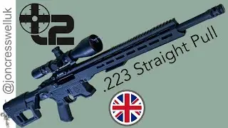 t2 Rifles .223 Straight Pull &mdash; первый взгляд, руководство пользователя, тест на дальность!