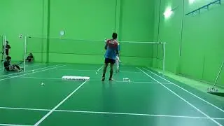Latihan bersama Gemilang Club Badminton Semarang
