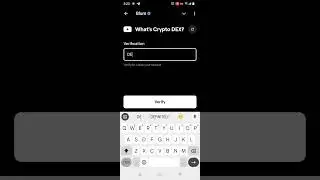 Blum Video code | What's Crypto DEX? | today 