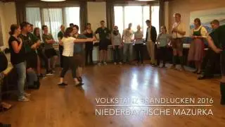 Niederbayrische Mazurka - Volkstanz Brandlucken 2016