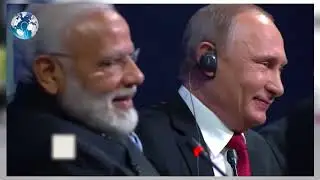 NARENDRA MODI BEST Funny Moments VLADIMIR PUTIN laughs at US Journalist Kelly  2018
