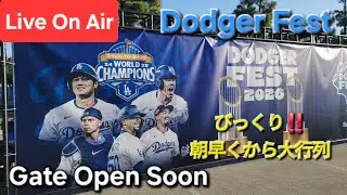 【ライブ配信】2026ドジャーフェス⚾️まもなくゲートオープン⚾️Shinsuke Handyman がライブ配信中！